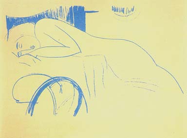 Nudo femminile assopito, Modigliani